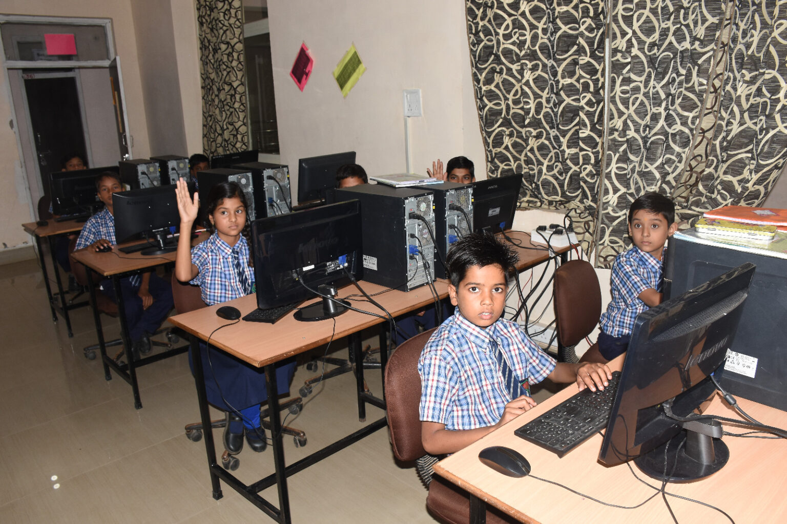 Computer Lab at Somya Public School